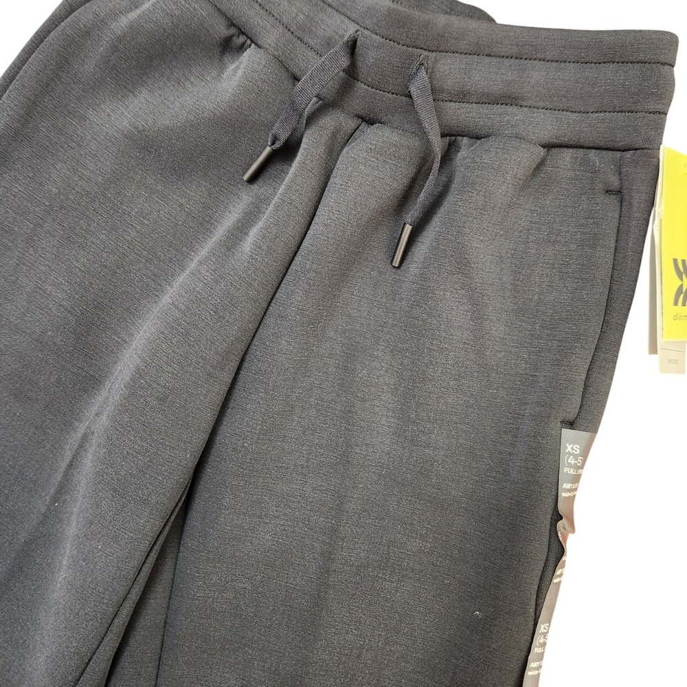 Airy Sleek Wide Leg Pant Girls‎ size 4/5 NWT Black - Picture 2 of 6